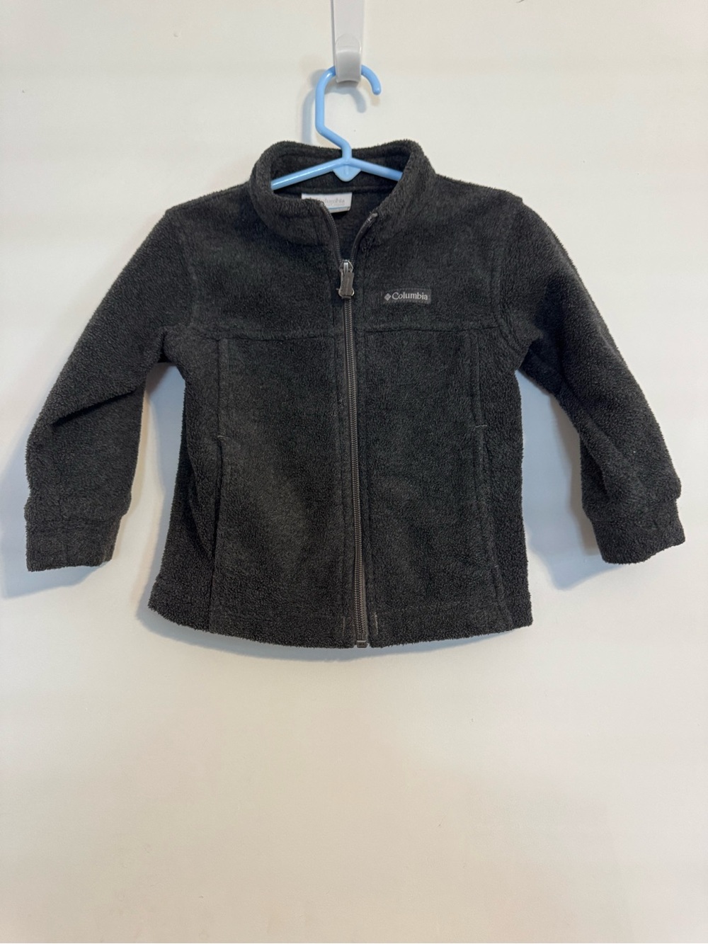 Columbia Black Full-Zip Sherpa Fleece